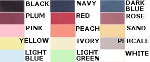 Sheet Colours